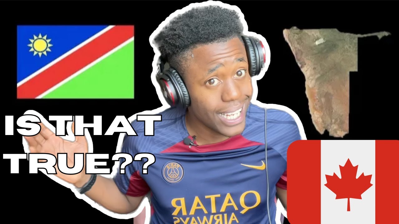 Geography Now! Namibia, Yannick Reacts!!