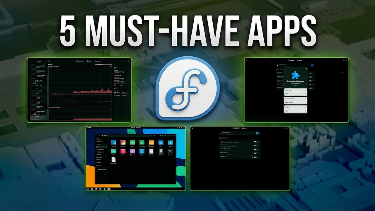 5 обязательных Flatpak-приложений для Fedora 44 GNOME Workstation в 2026 году