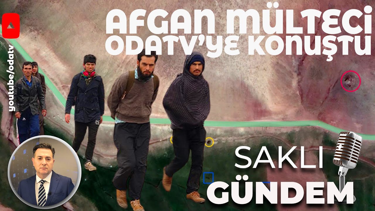 Afgan Mülteci Odatv Stüdyosu'nda