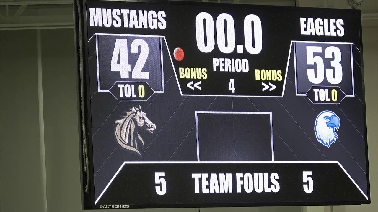 Exeter Eagles vs Governor Mifflin  Mustangs Varsity Boys Basketball January 13th, 2026