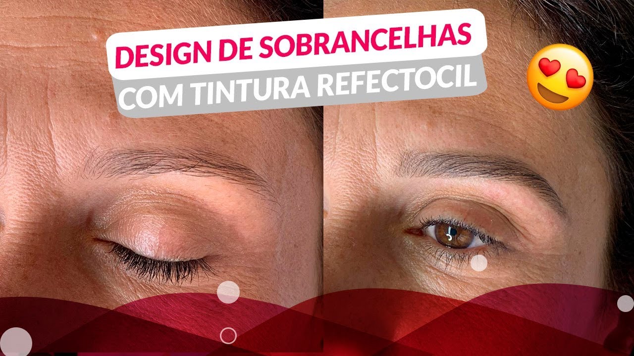 Design de Sobrancelhas com Tintura Refectocil