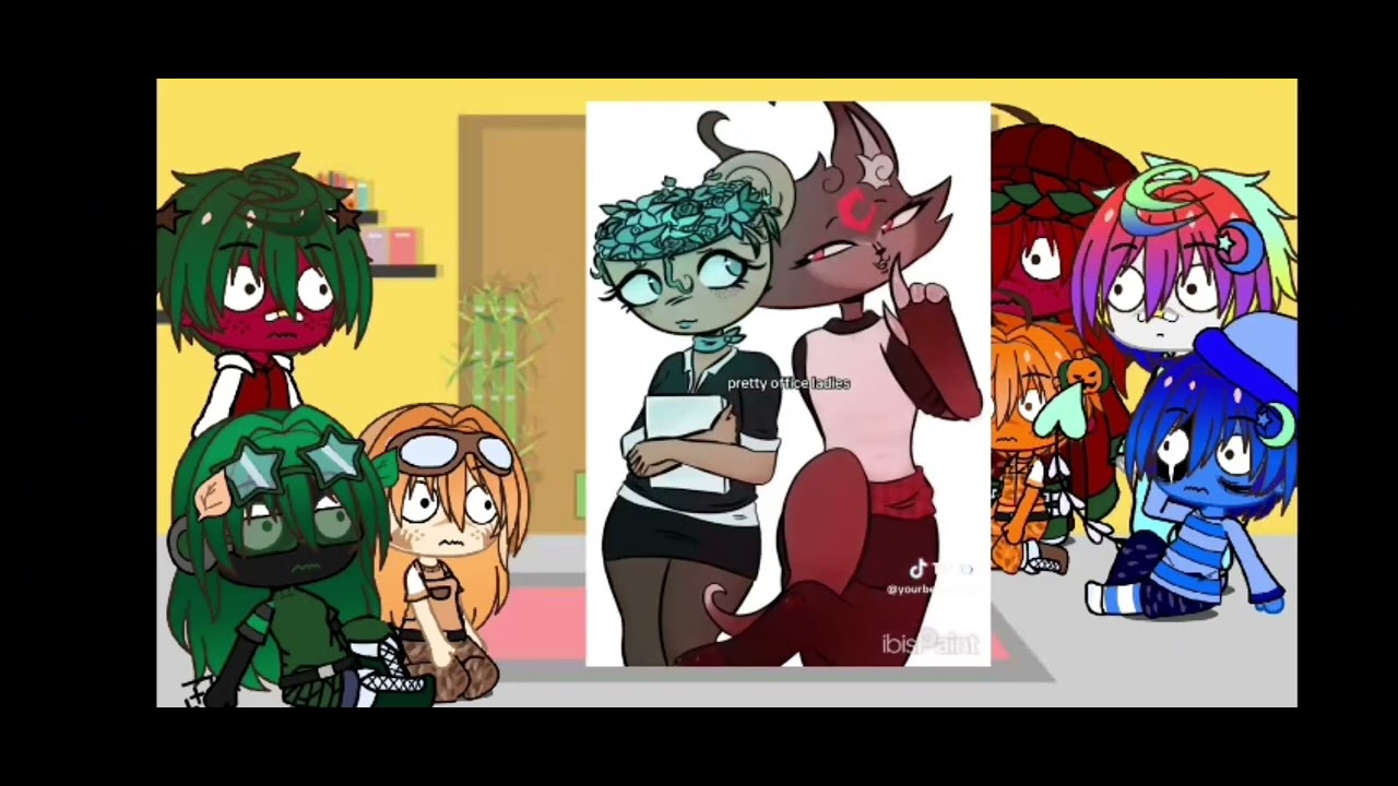 Dandy’s world mains react to Halloween’s toons| parte 1/4| eclipse #dandysworld #halloween #mains 
