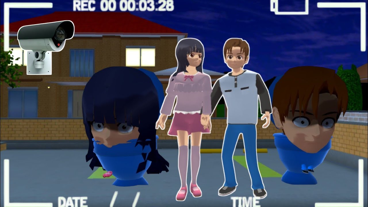 YUTA MIO BABY Become Skibidi Toilet Horror 😱😱 | SAKURA SCHOOL SIMULATOR 