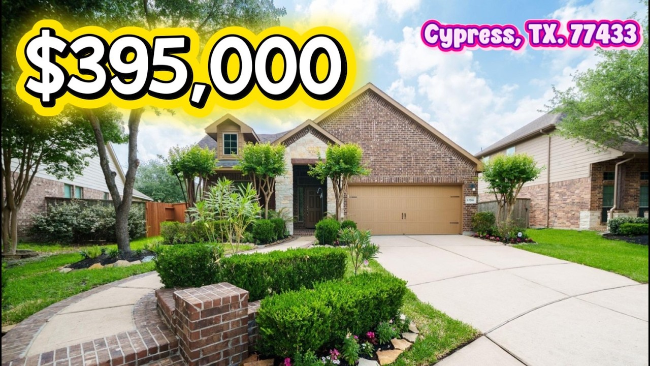第119期: $395,000｜A學區｜2715尺｜4房3.5｜Cypress TX 77433｜投資房｜醫院和購物中心｜#廣東話 #德州房產 #houston #休斯顿房產 #realestate