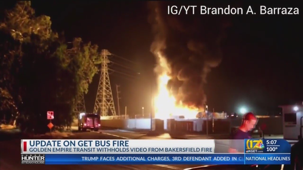 GET Bus says hydrogen fueling station fire investigation may take months to complete