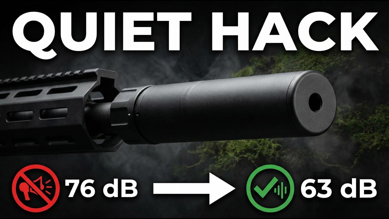 Hacking An Airsoft Silencer V2.0 | Cheap DIY MOD (Airsoft Tech)