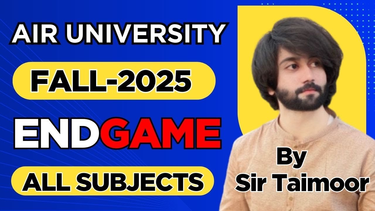Air University Entry Test Preparation 2025 I How to Prepare Entry Test for Air University I AU Test