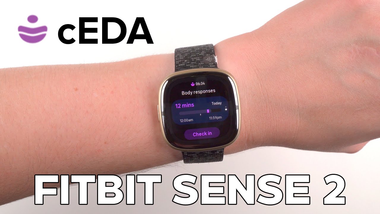 Fitbit Sense 2 cEDA Stress Tracking (Setup and First Impressions)