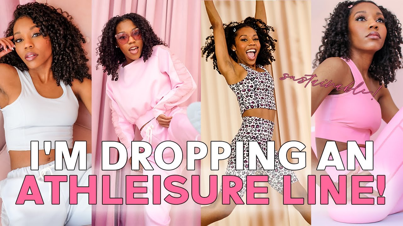 I'M DROPPING A CLOTHING COLLECTION 🤩 - Sustainable Athleisure Line w/ Sew Sew You #ARISS21 💕