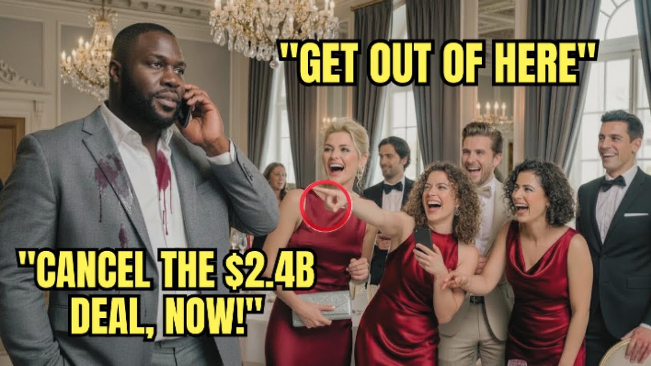 Millionaire’s Wife Threw Wine at Black CEO — Minutes Later, She Watched a $2 4B Deal Collapse