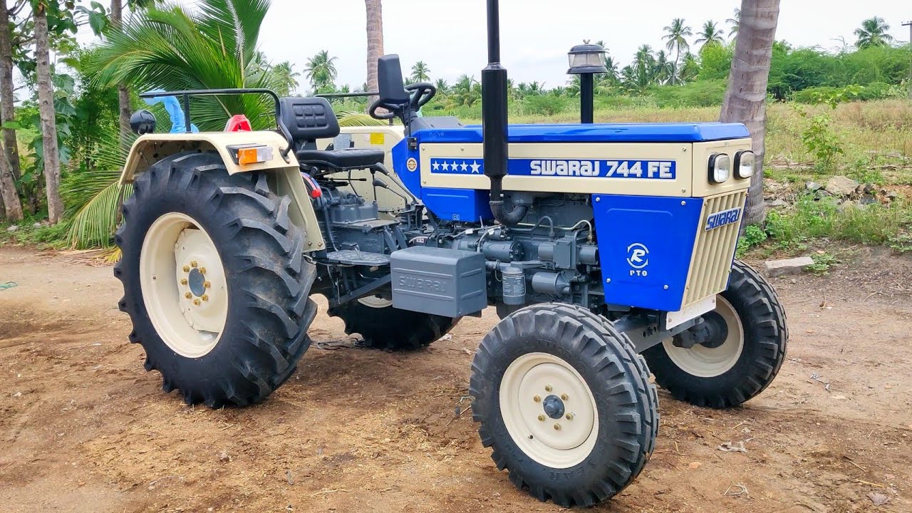 Swaraj 744 Fe 5 star rating tractor Full review | price features and specifications