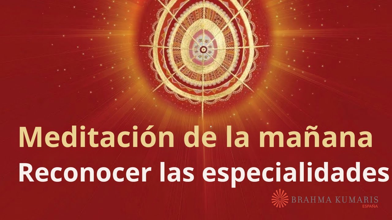 Meditaci&oacute;n de la ma&ntilde;ana: Reconocer las especialidades, por Guillermo Sim&oacute;.