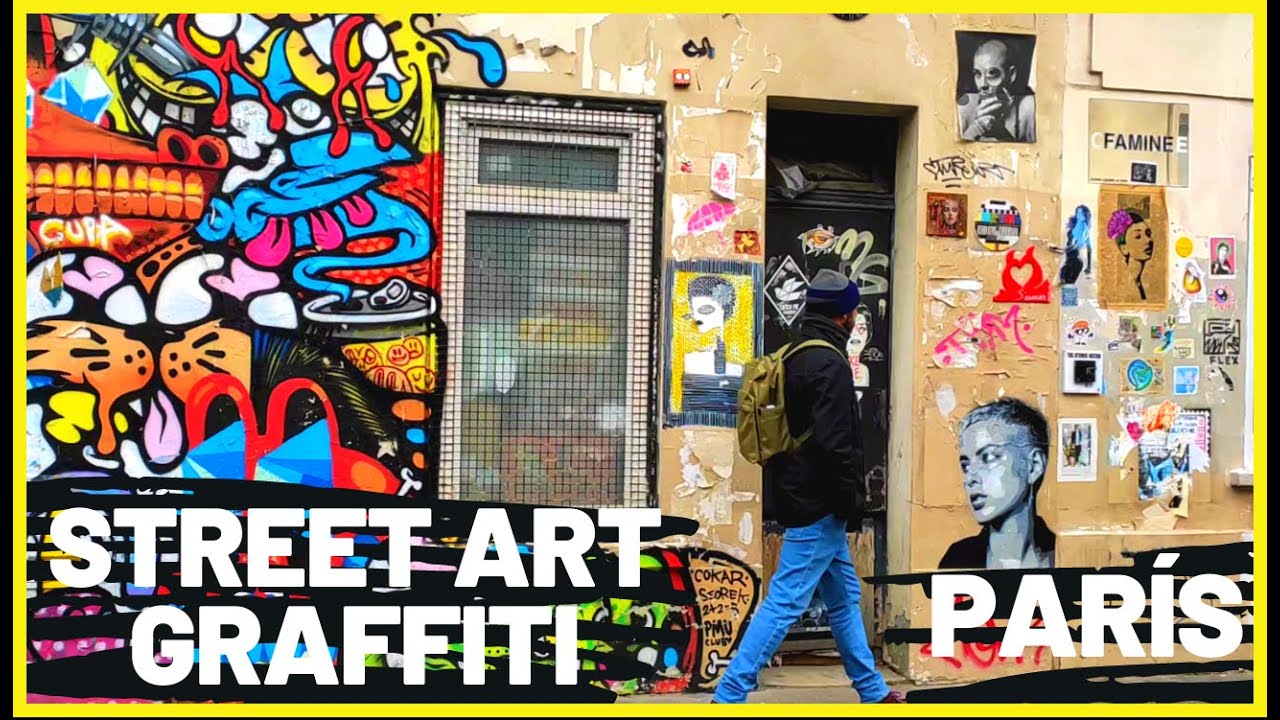 ▶️  Viajo a PARÍS para ver GRAFFITI y STREET ART en 3 ZONAS