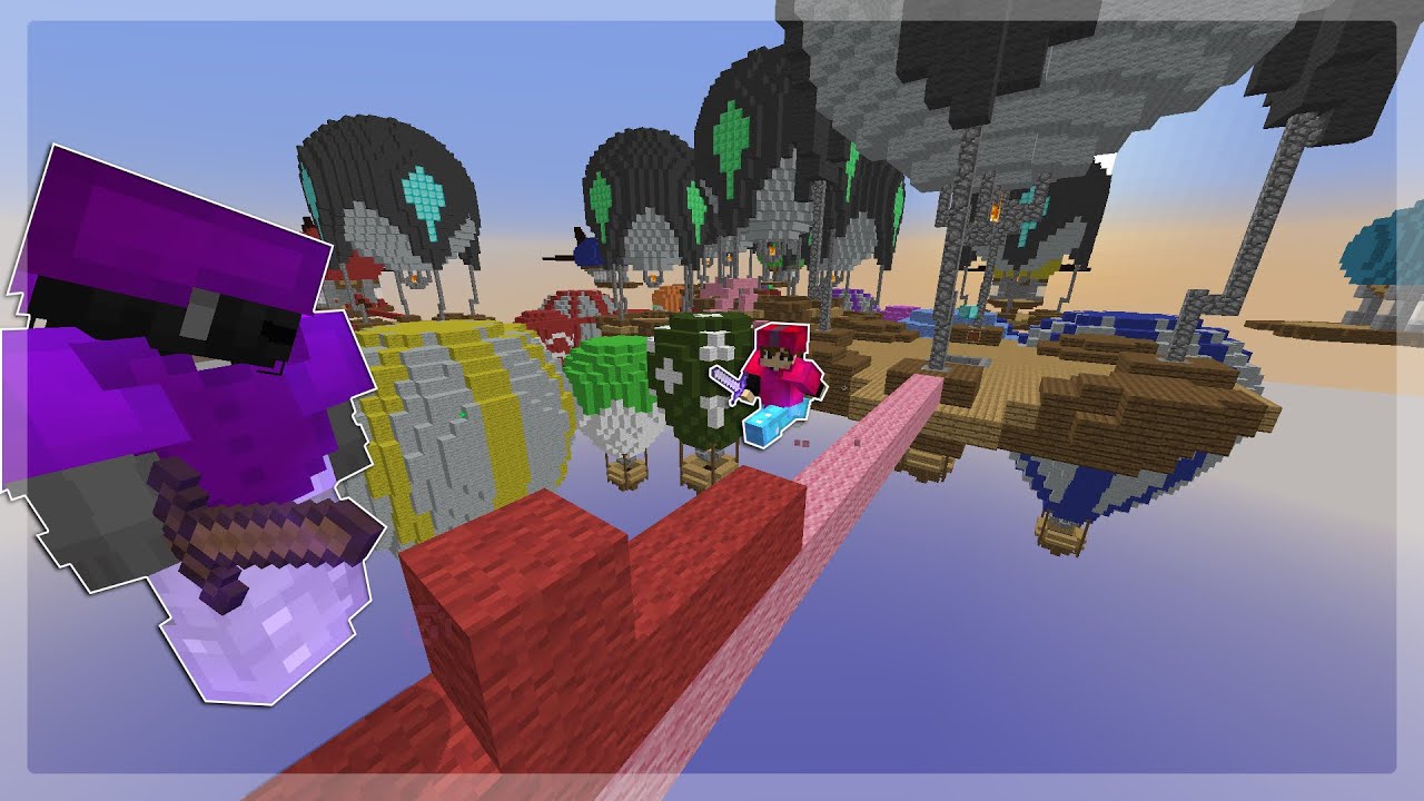 Bedwars except Minecraft's Default Resource Pack