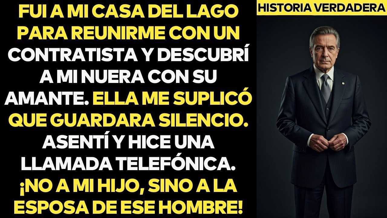 Fui A Mi Casa Del Lago Y Encontré A Mi Nuera Con Otro Hombre | Una Llamada Cambió Todo