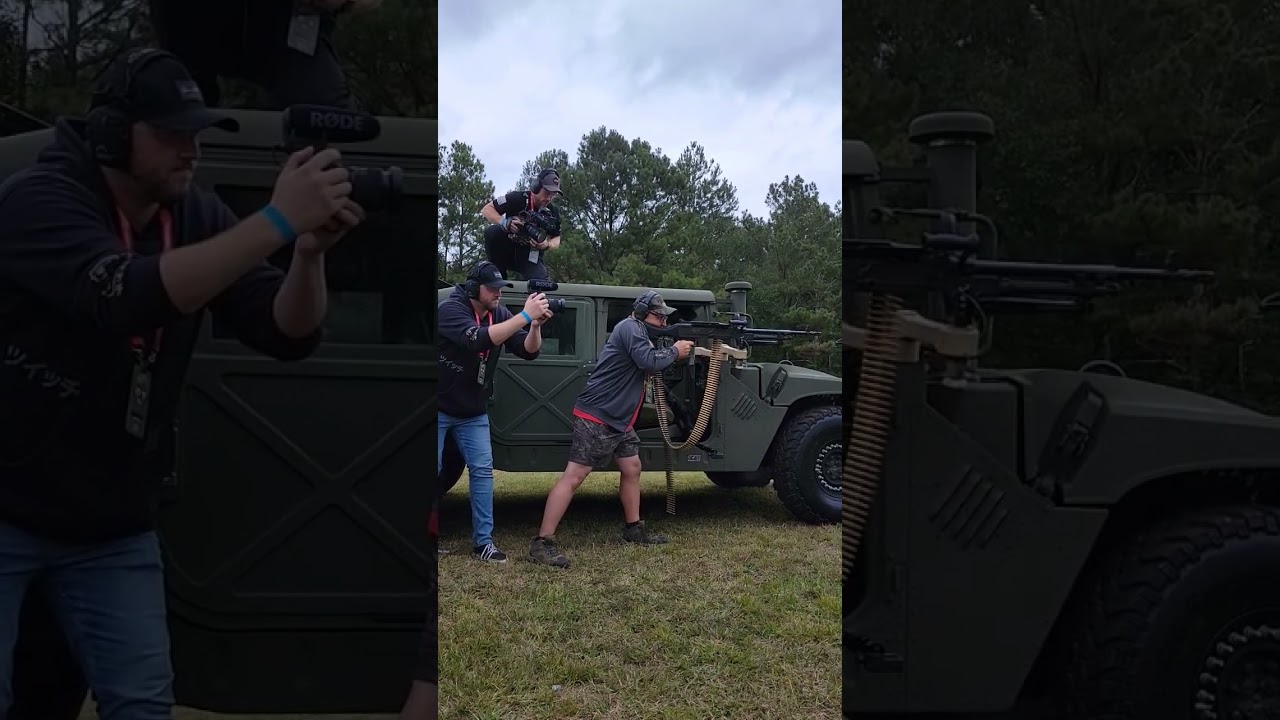 BELT FED M240 MACHINE GUN - FULL AUTO @Iraqveteran8888  RANGE DAY