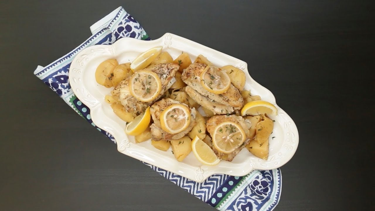 Lemon Chicken and Potatoes with Mealthy MultiPot