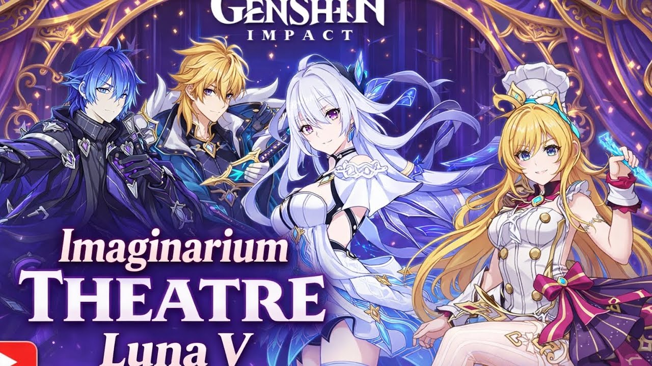 Genshin Impact - Imaginarium Theatre Luna V in Lunar Mode