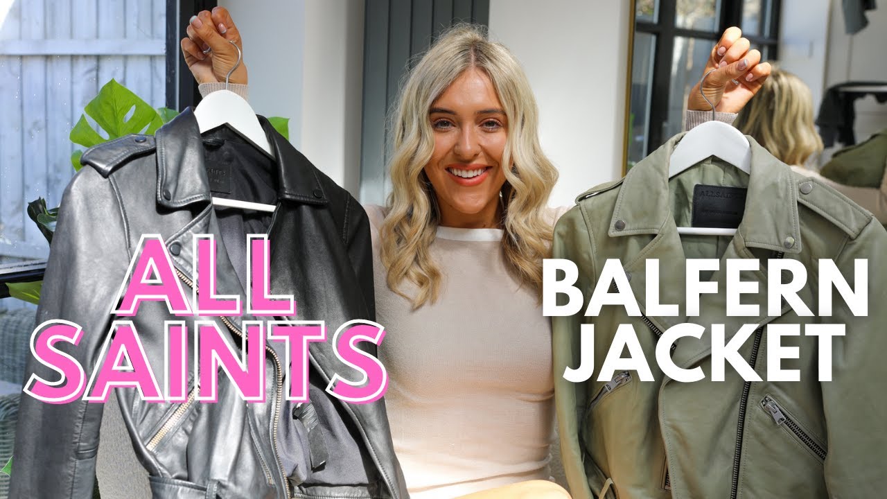 ALL SAINTS BALFERN JACKET REVIEW 2022 - ALL SAINTS LEATHER JACKET REVIEW, STYLING & SIZING TIPS