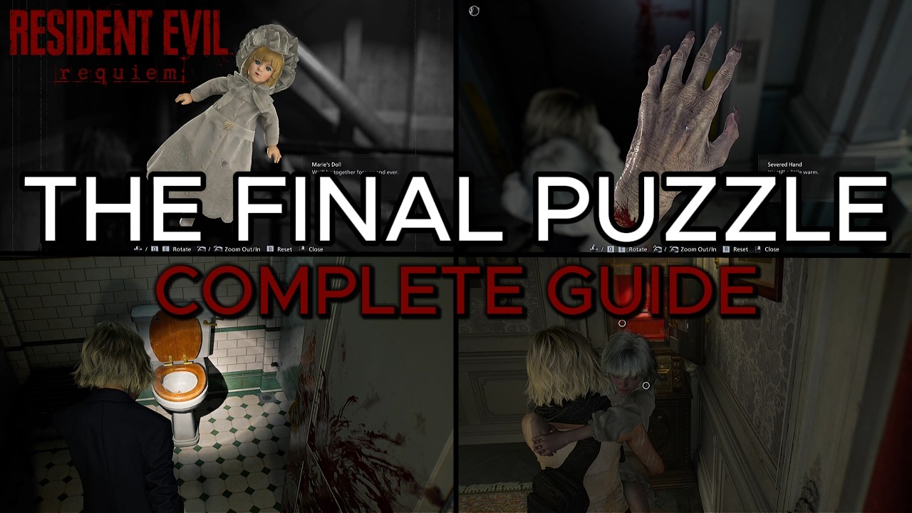 Resident Evil 9 Requiem - The Final Puzzle - Complete Guide (Marie's Doll)