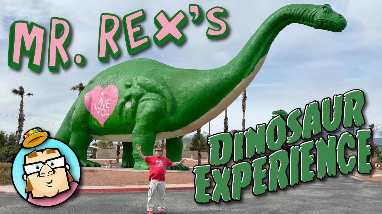 Cabzon Dinosaurs and Mr. Rex's Dinosaur Experience - Stopping Off at the Salton Sea