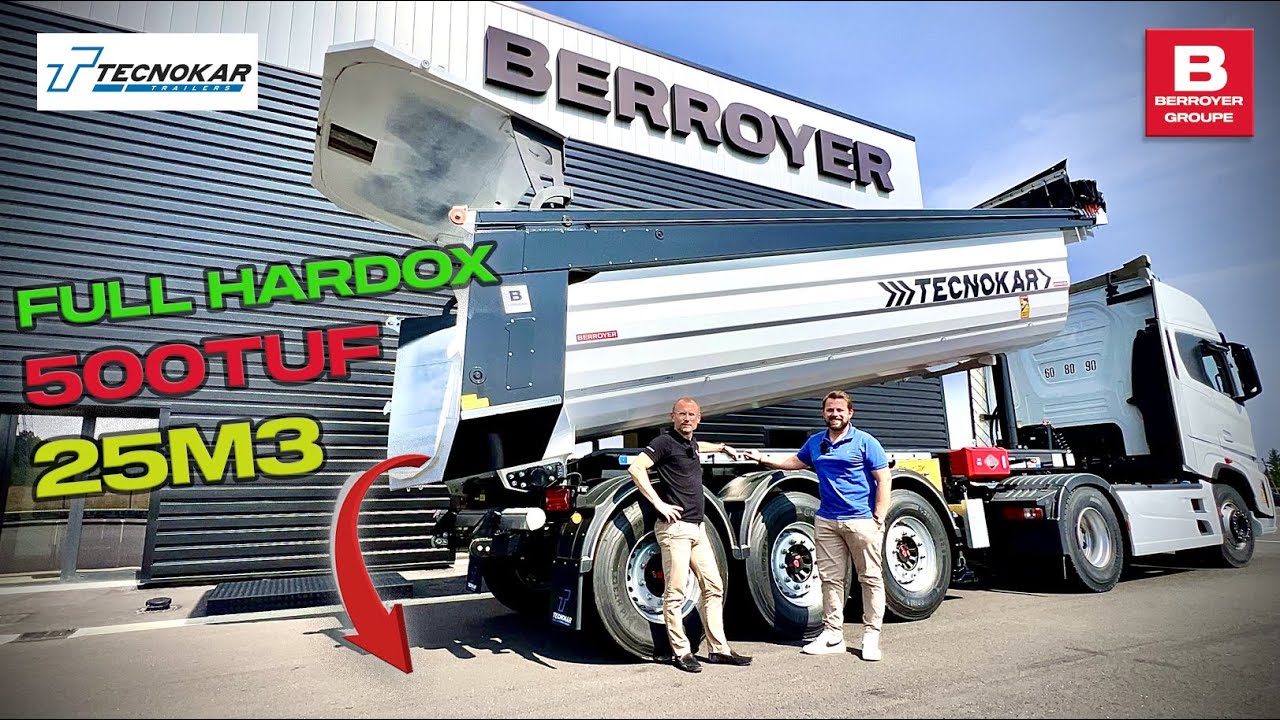 Découvre la BENNE TP la plus solide de 2025 ?! 💪 @Tecnokar Trailers