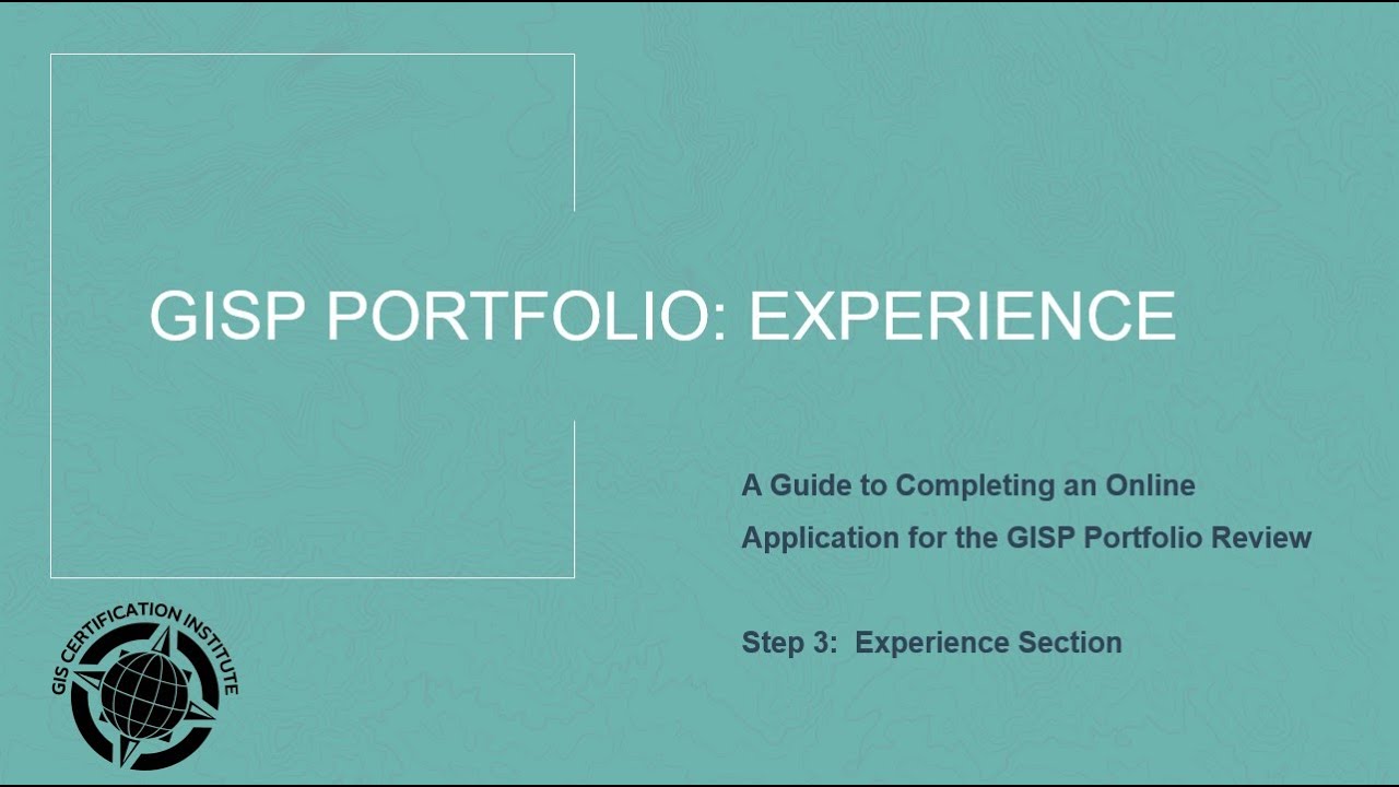 Demo:  Building Your Portfolio:  Education Section