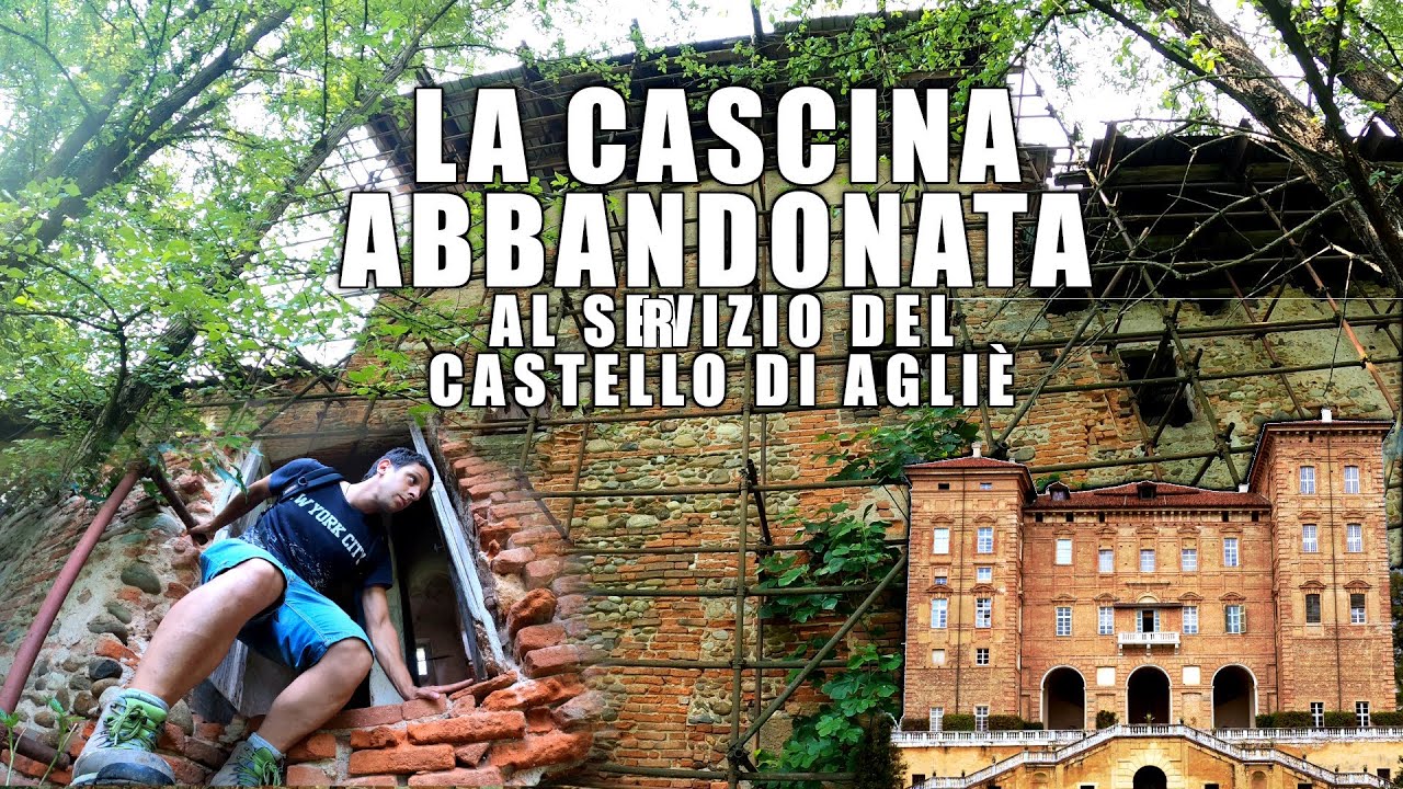 LA CASCINA ABBANDONTA DEL CASTELLO DUCALE DI AGLIÈ! UN PEZZO DI STORIA PROSSIMO A SCOMPARIRE? (4K)