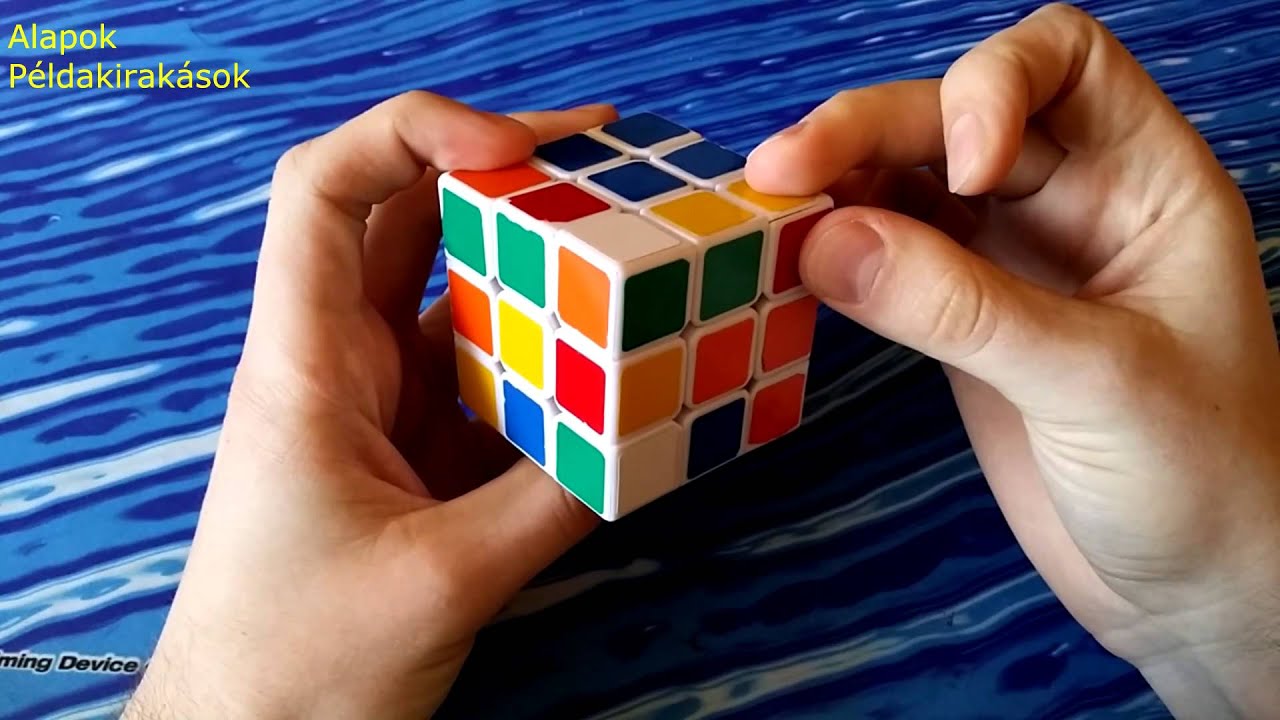 Fridrich metódus F2L || Tutorial