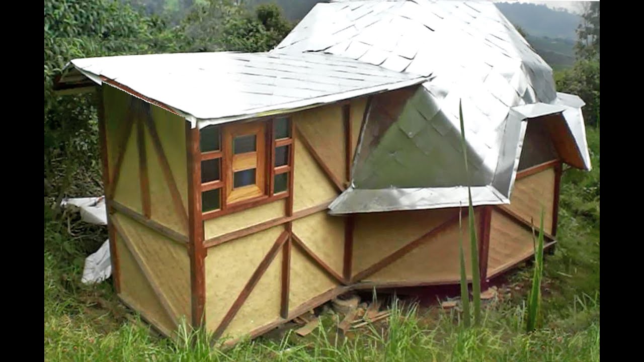 Revoque Final - Vivienda Ecológica Autosustentable Permacultural - Construcción Domo 12