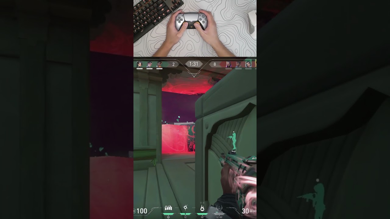 Console Moment...  #valorant #valorantclips #valorantcontroller #valorant1v5plays #valorant5v5