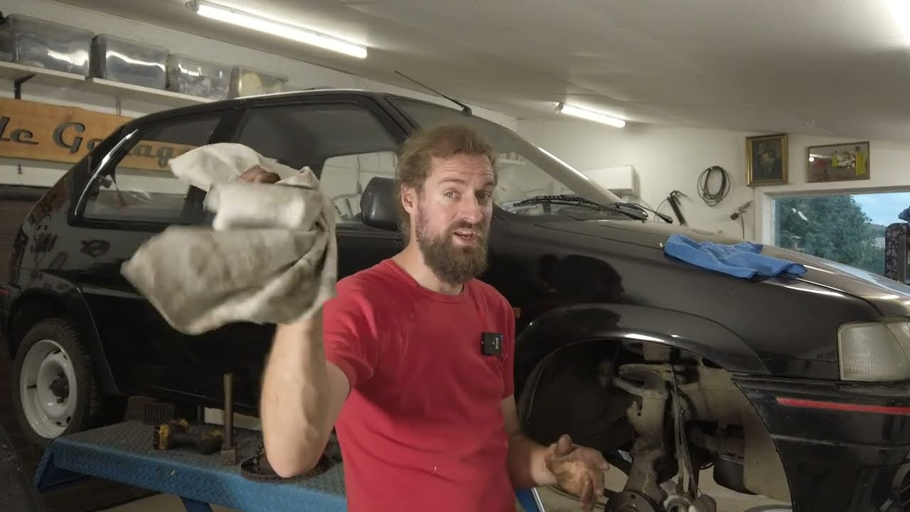 Peugeot 106 Rallye S1: Bearing replacement without a press