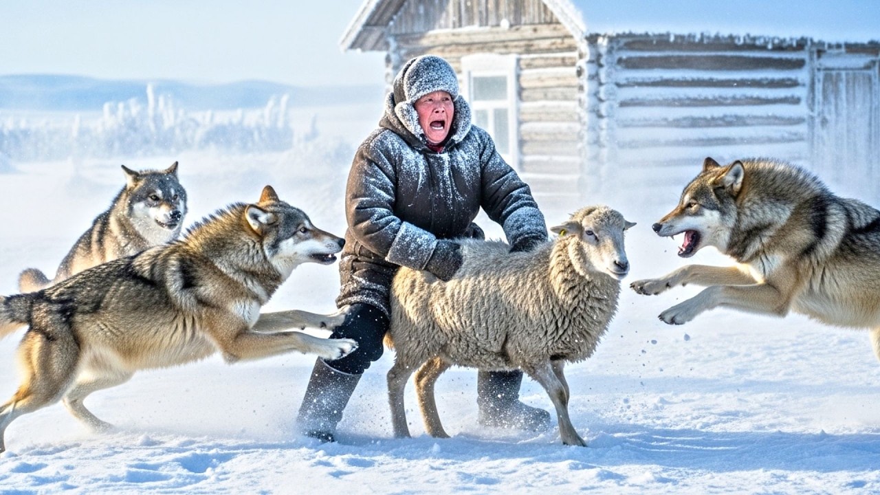 95-Year-Old During –76°C Ice Collapse: Grandmother Protects Newborn Lambs Alone