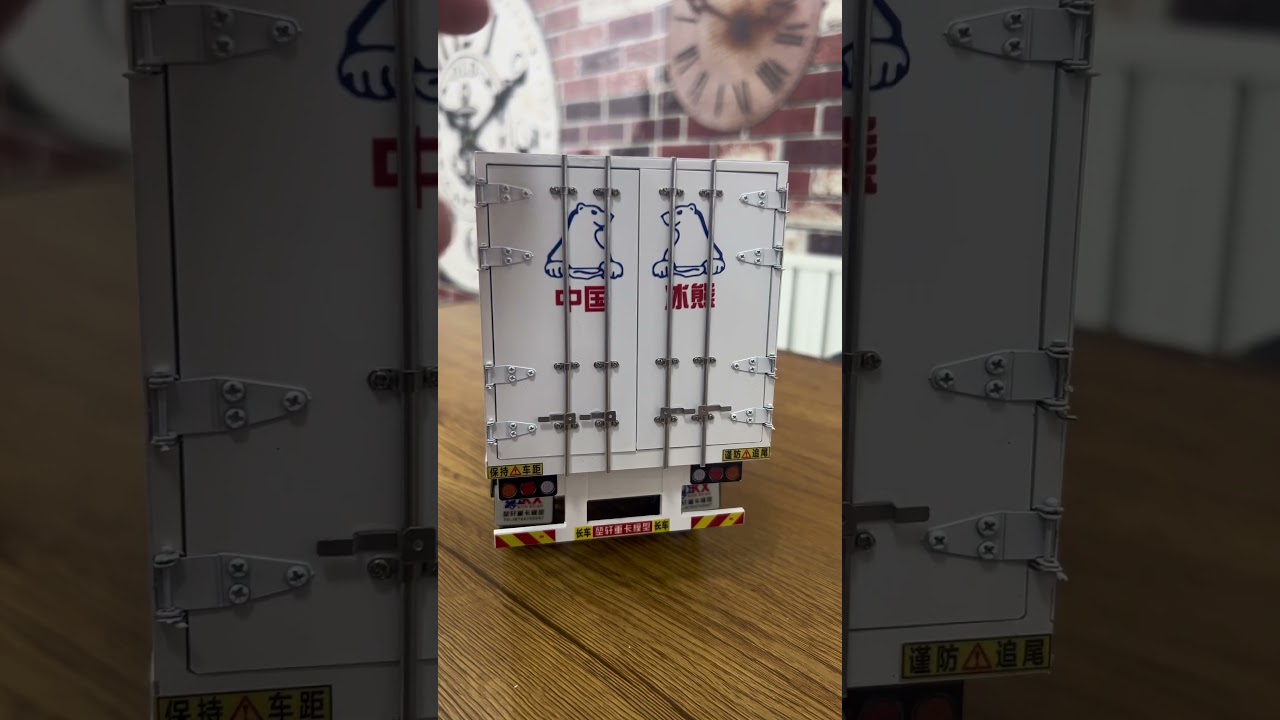 Car model Engineering machinery model Refrigerated truck Refrigerated truck cold chain transportati