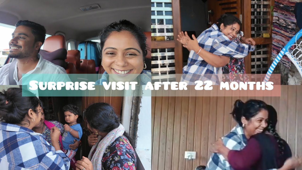 Surprising My Family After 2 Years ❤️ (They Had No Idea!)