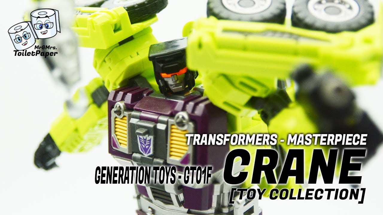 [Transformers Masterpiece] GT-01F Crane