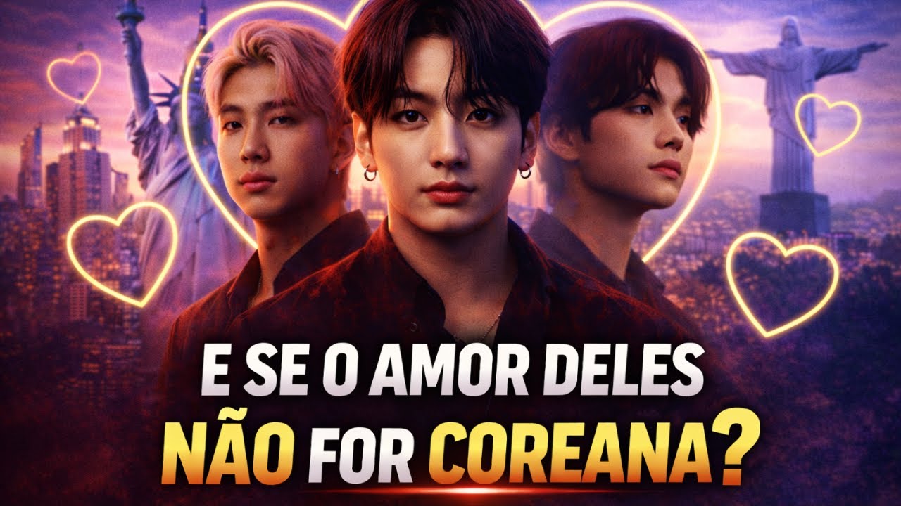 BTS:  E Se o Amor Deles Não For Coreano? O primeiro vai te surpreender