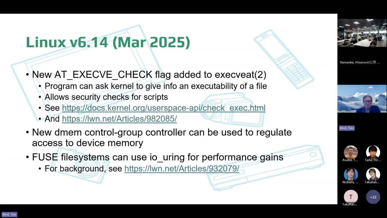 Status of Embedded Linux