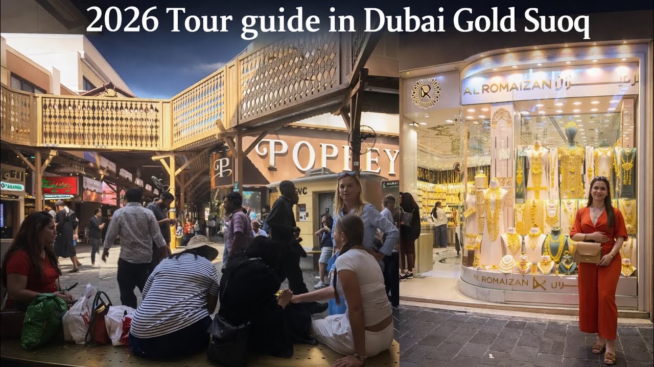 2026 Gold Souq Tour guide & hidden gems |#dubai #goldsouq #Tourguidedubai