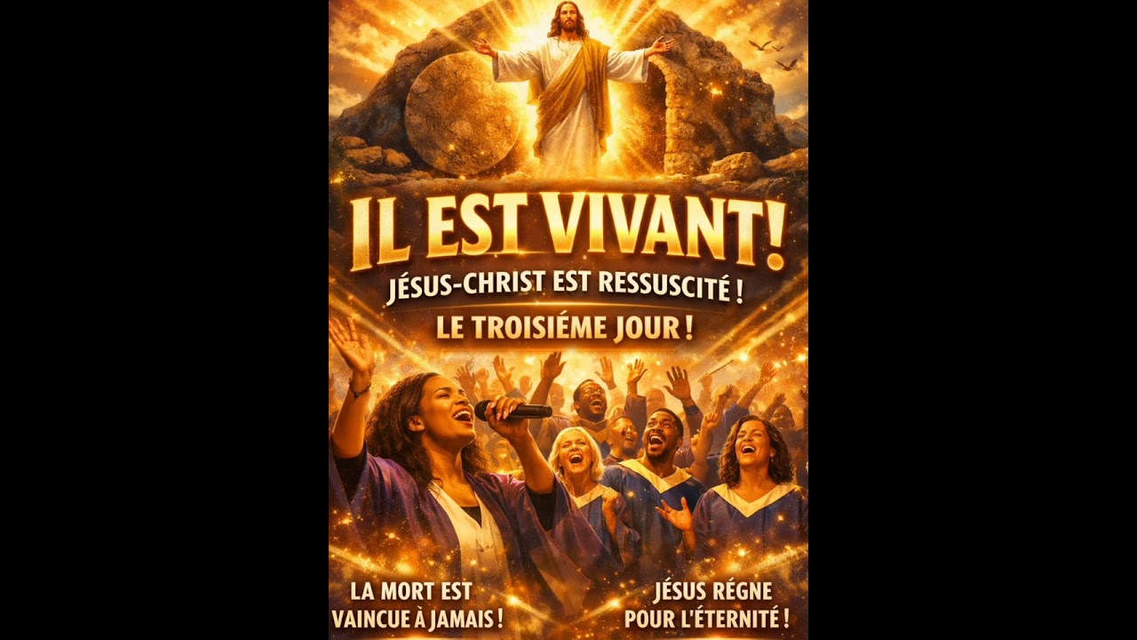 MUSIQUE GOSPEL JESUS CHRIST ET VIVANT 