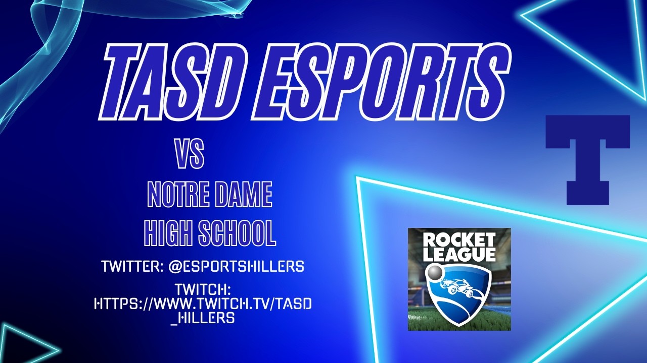 TASD Rocket League Vs Notre Dame Crusaders