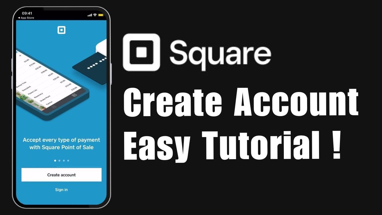 How to Create Square Account !