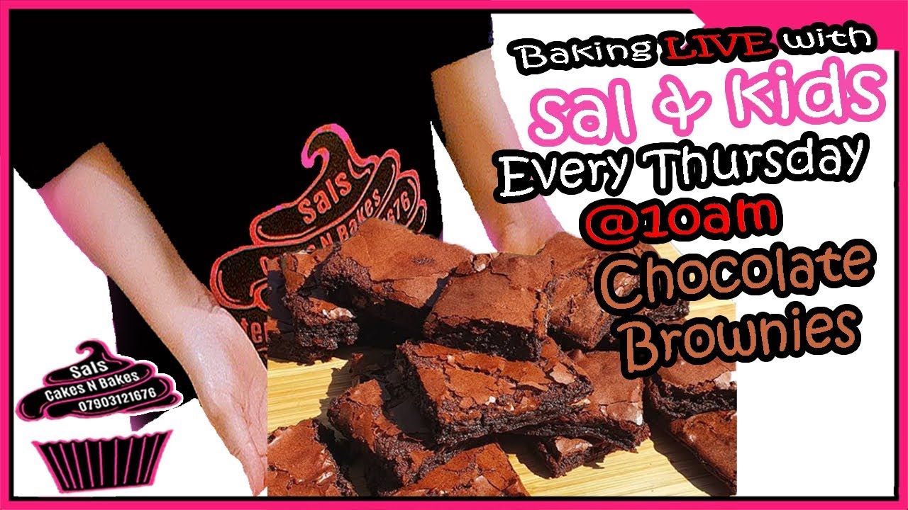 🎂 Baking Chocolate Brownies LIVE 🧁 Sal's Cake's N Bake's