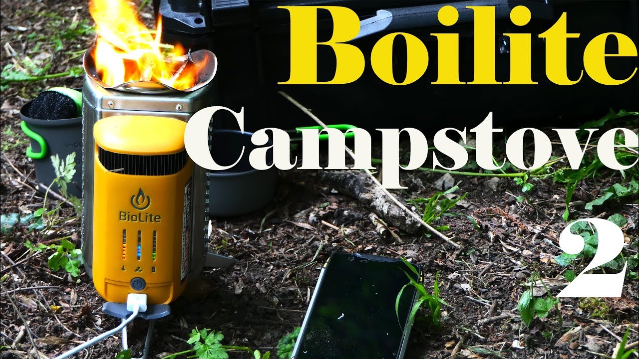 JE TEST LE RECHAUD, CAMPSTOVE 2 (Biolite)