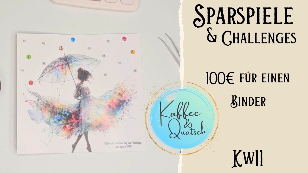 Sparspiele 🏵 KW11 🏵 100€ für einen Binder 🏵Post von @mrs._minimi und @Julez_budget 🫶🏼