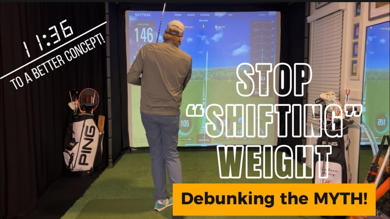Stop SHIFTING WEIGHT! // DO THIS instead! #golftips #golfswing #golfinstruction