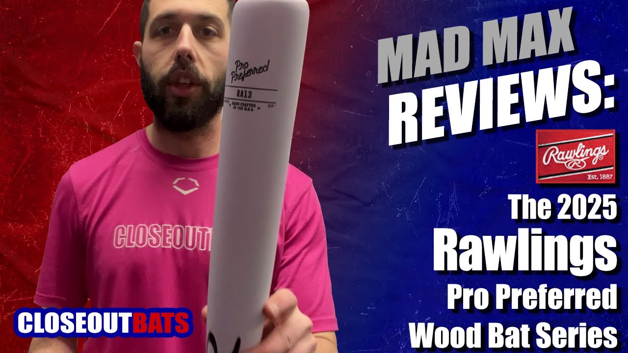 2025 Rawlings Pro Preferred Wood Bat Series