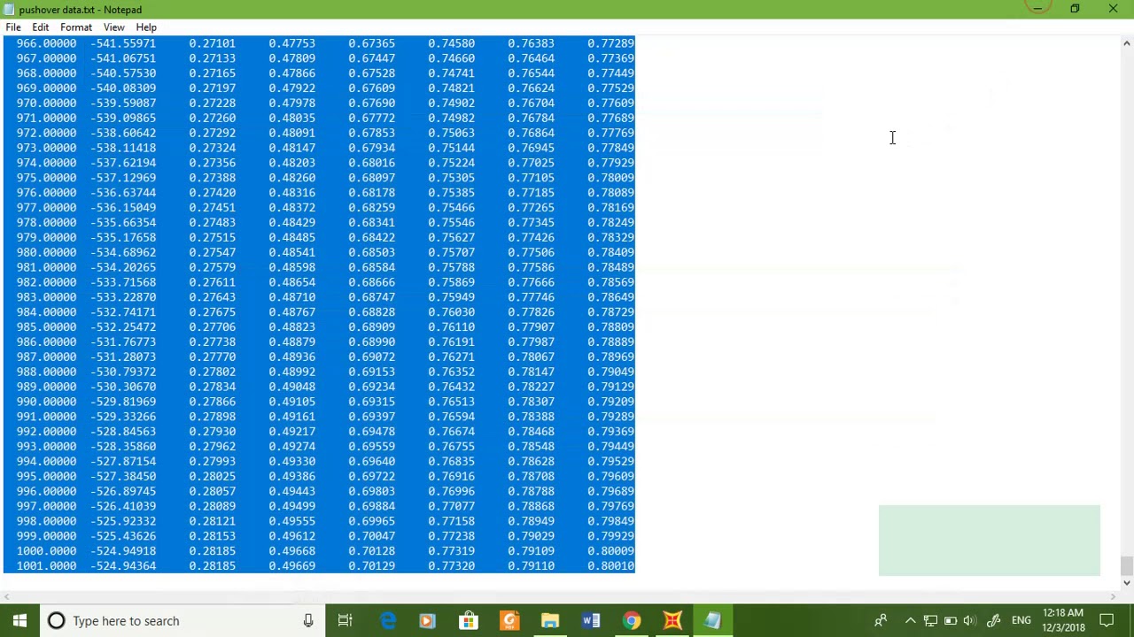 Plotting base shear vs max interstorey drift by using data from pushover analysis in SAP2000