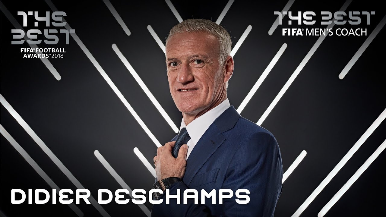 Didier Deschamps reaction - The Best FIFA Men’s Coach 2018