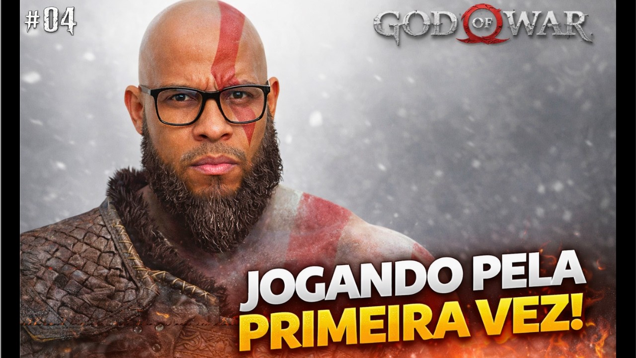 🔴 GOD OF WAR | JOGANDO PELA PRIMEIRA VEZ! A FÚRIA DE KRATOS COMEÇA AGORA